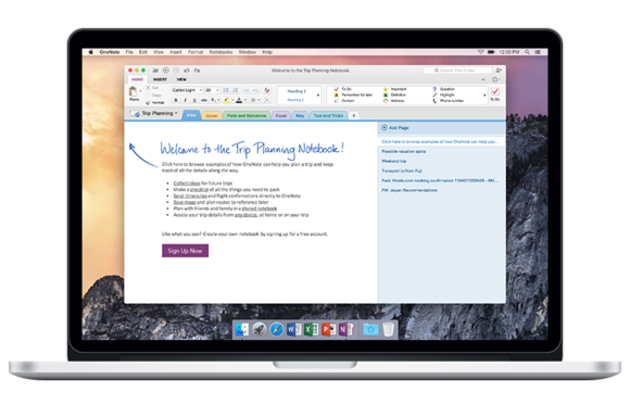 Growly notes is the onenote for mac